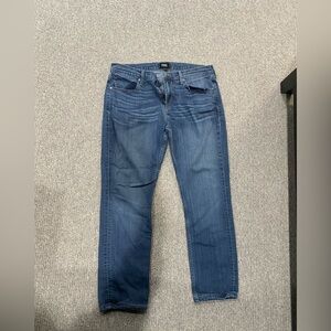 PAIGE women’s Blue Straight-Leg Jeans